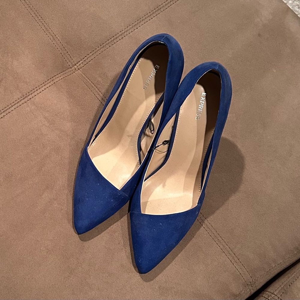Express Women's Deep Blue Heels